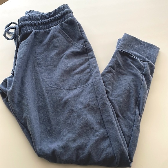 Free People Movement Blue Periwinkle Blue Joggers - Picture 1 of 4